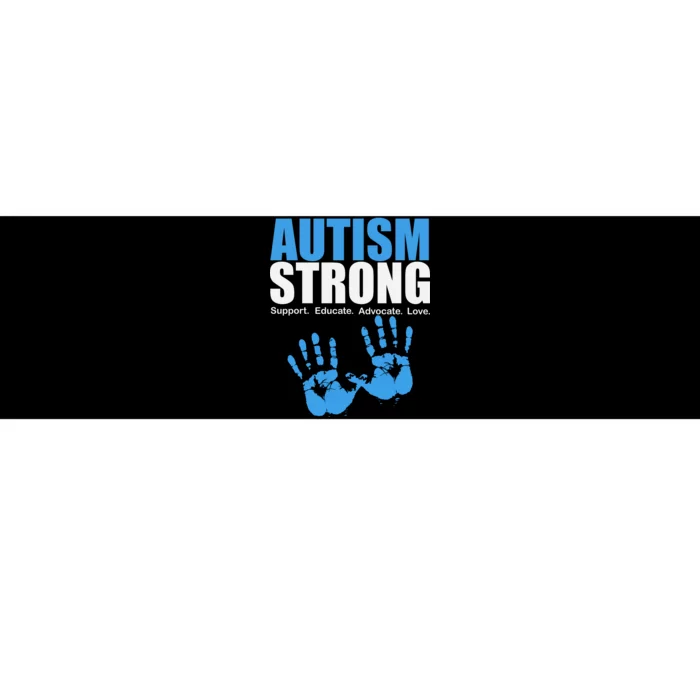 Autism Strong Bumper Sticker