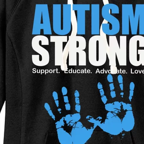 Autism Strong Women's Fleece Hoodie