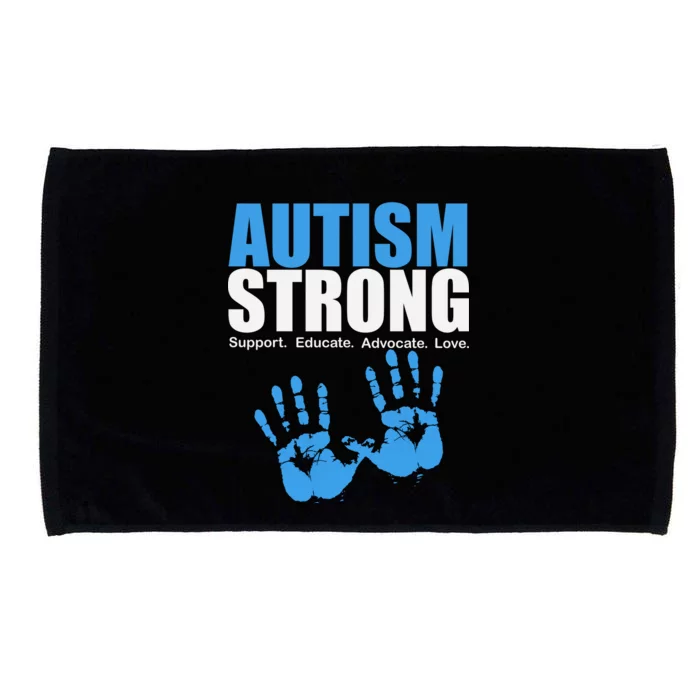 Autism Strong Microfiber Hand Towel