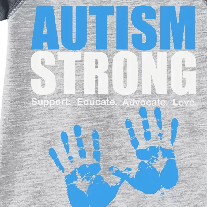 Autism Strong Infant Baby Jersey Bodysuit