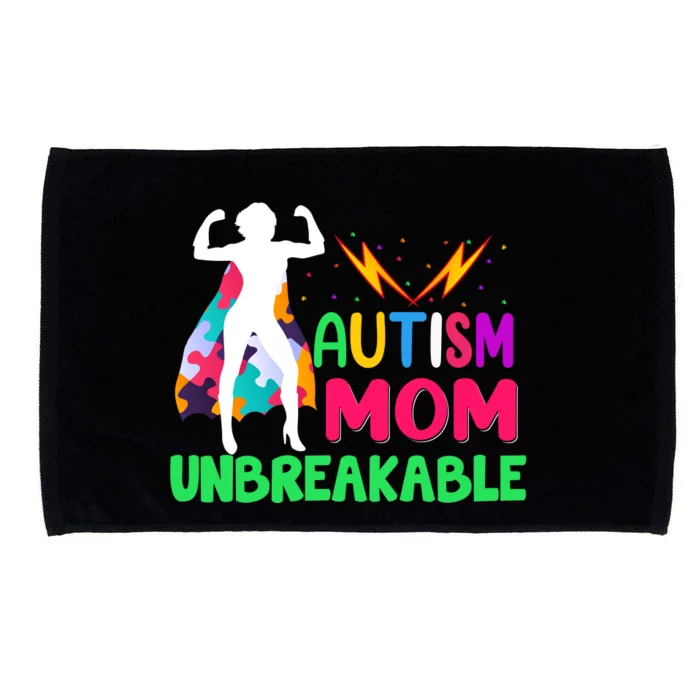 Autism Super Mom Unbreakable Microfiber Hand Towel