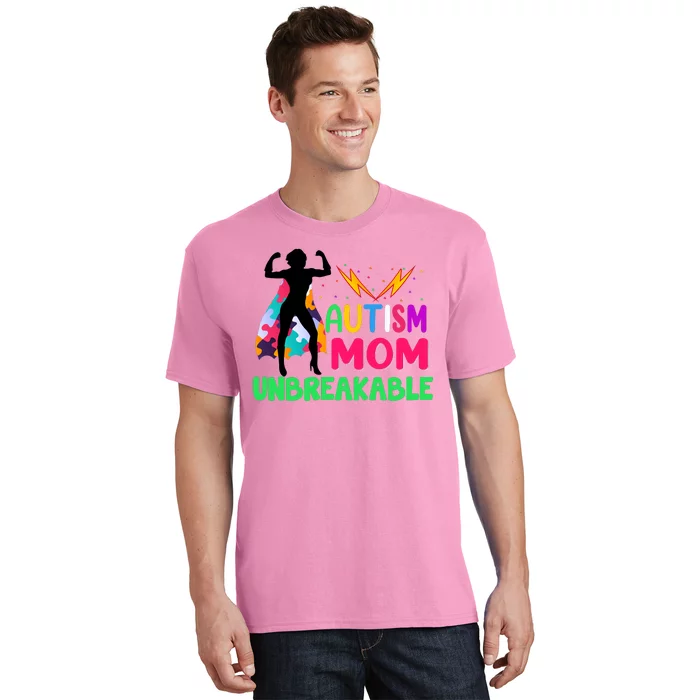 Autism Super Mom Unbreakable T-Shirt