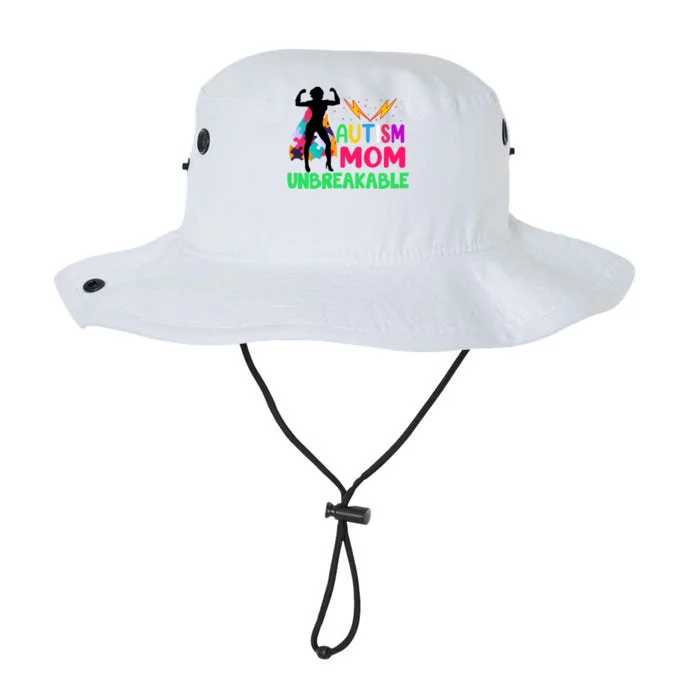 Autism Super Mom Unbreakable Legacy Cool Fit Booney Bucket Hat