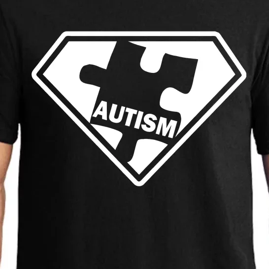 Autism Super Power Logo Pajama Set