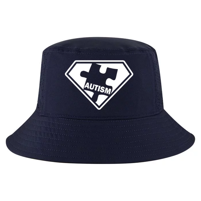 Autism Super Power Logo Cool Comfort Performance Bucket Hat