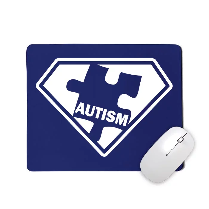 Autism Super Power Logo Mousepad