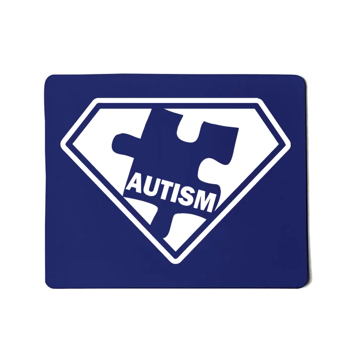 Autism Super Power Logo Mousepad