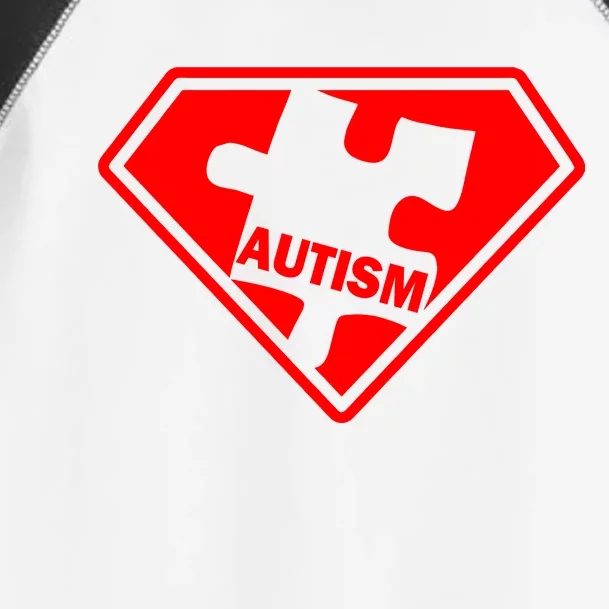 Autism Super Power Logo Toddler Fine Jersey T-Shirt