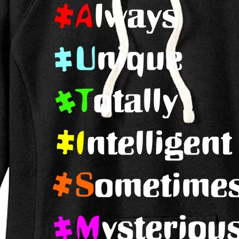 Autism Tips Awareness Women's Fleece Hoodie