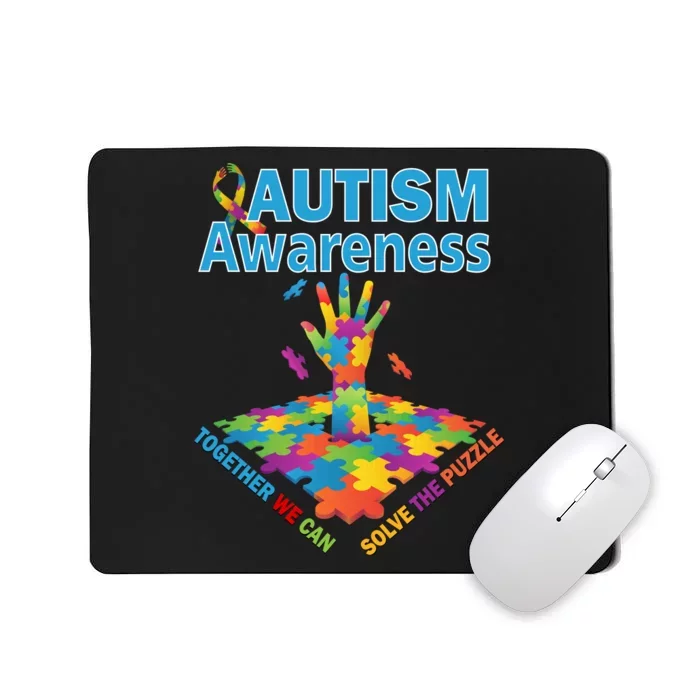 Autism Together We Can Solve The Puzzle Mousepad