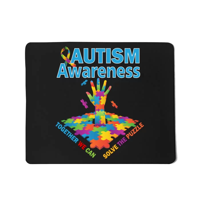 Autism Together We Can Solve The Puzzle Mousepad