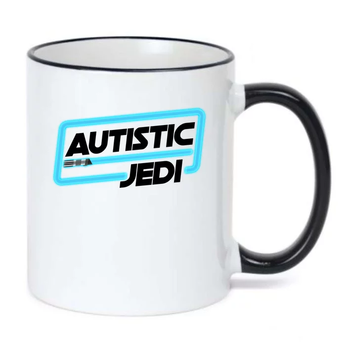 Autistic Jedi Autism Awareness Black Color Changing Mug