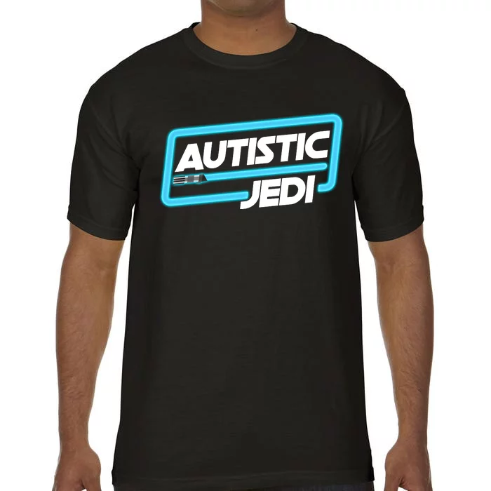 Autistic Jedi Autism Awareness Comfort Colors T-Shirt