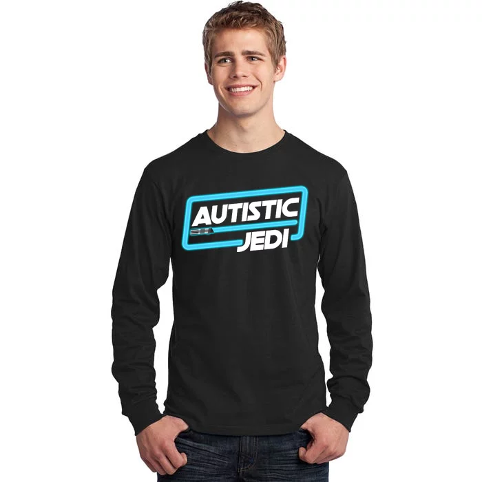 Autistic Jedi Autism Awareness Tall Long Sleeve T-Shirt