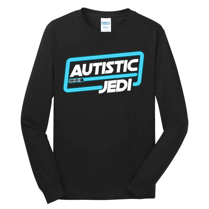 Autistic Jedi Autism Awareness Tall Long Sleeve T-Shirt