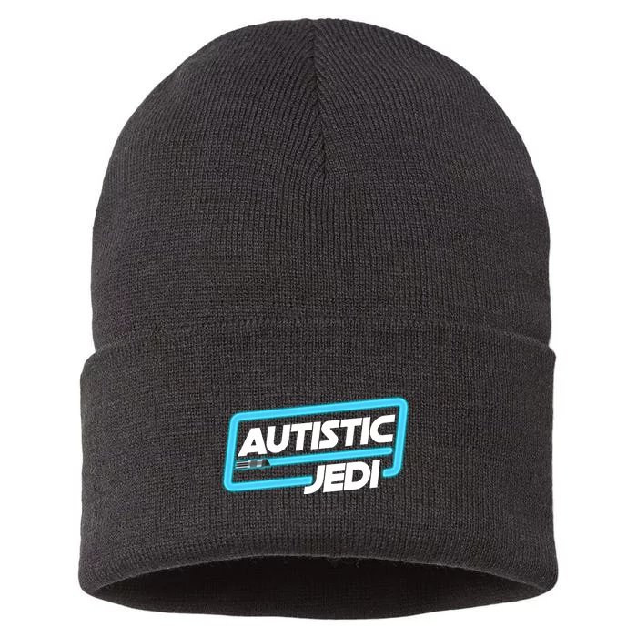 Autistic Jedi Autism Awareness Sustainable Knit Beanie