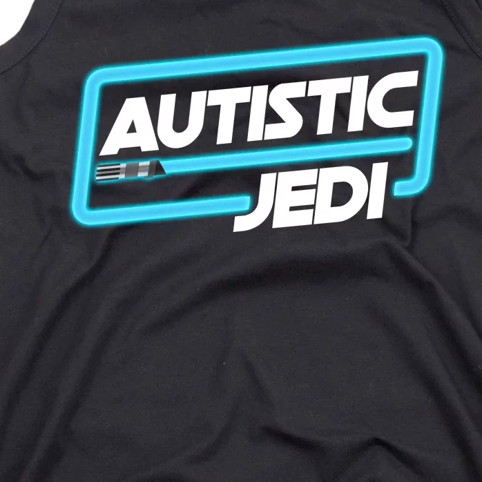 Autistic Jedi Autism Awareness Tank Top