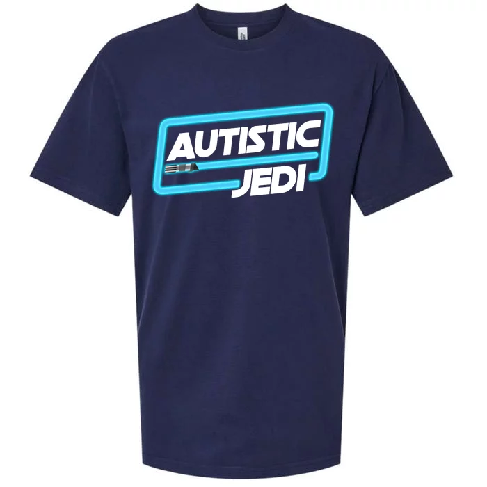 Autistic Jedi Autism Awareness Sueded Cloud Jersey T-Shirt