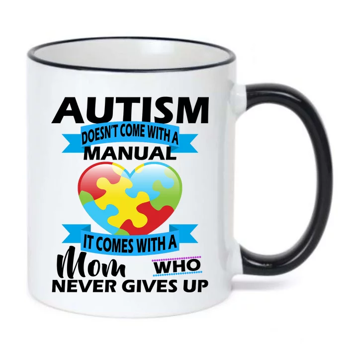 Autsim Doesn't Come With A Manual Black Color Changing Mug