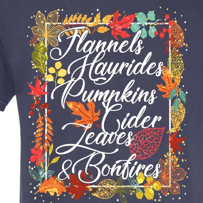 Autumn Fall Motto Garment-Dyed Heavyweight T-Shirt