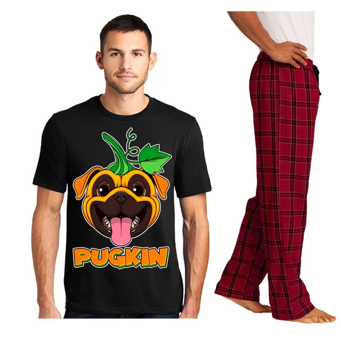 Autumn Halloween Pugkin Pajama Set