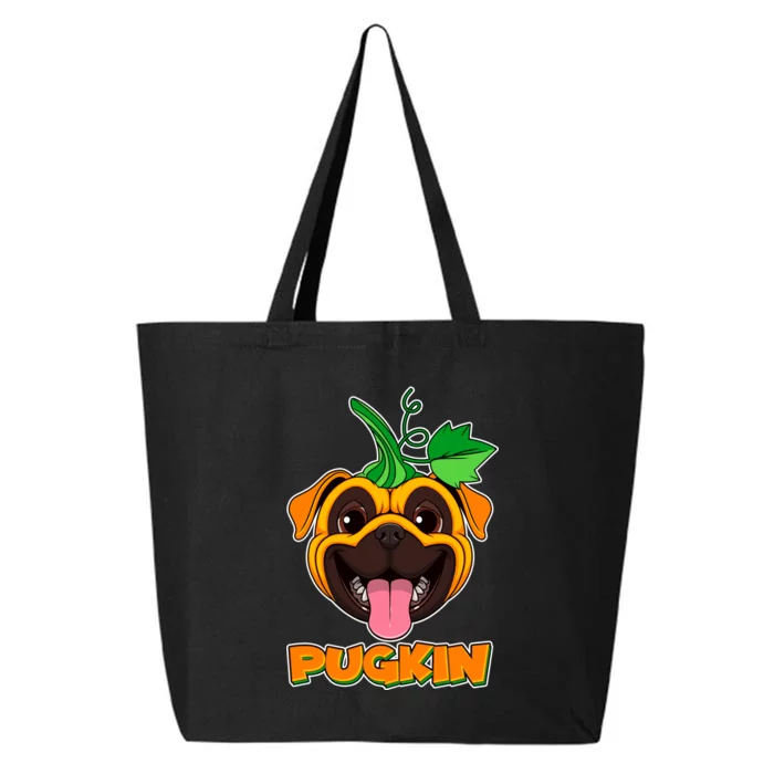 Autumn Halloween Pugkin 25L Jumbo Tote