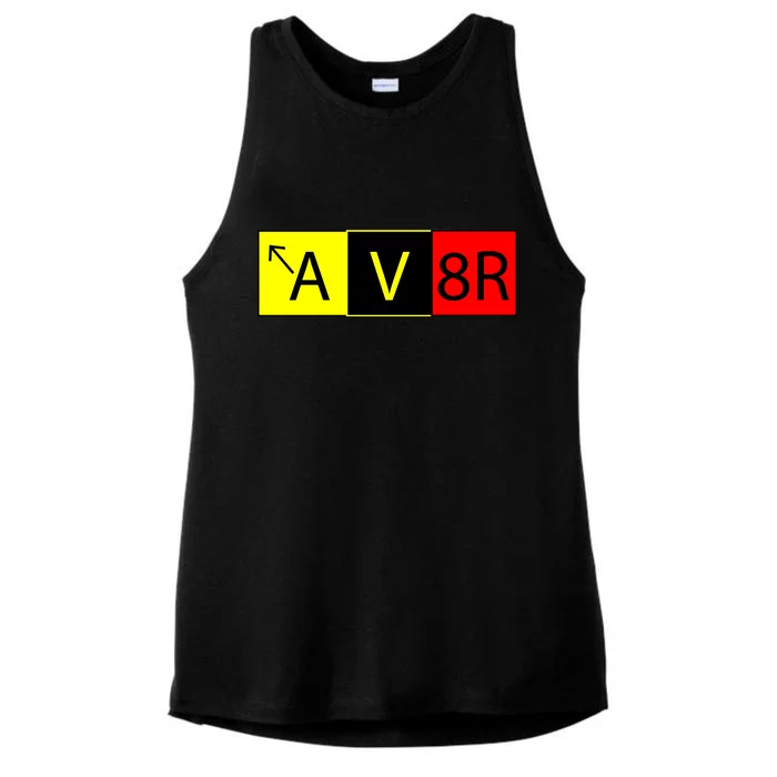 AV8R Pilot Expressions Ladies Tri-Blend Wicking Tank