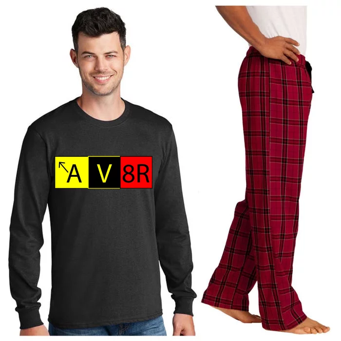 AV8R Pilot Expressions Long Sleeve Pajama Set