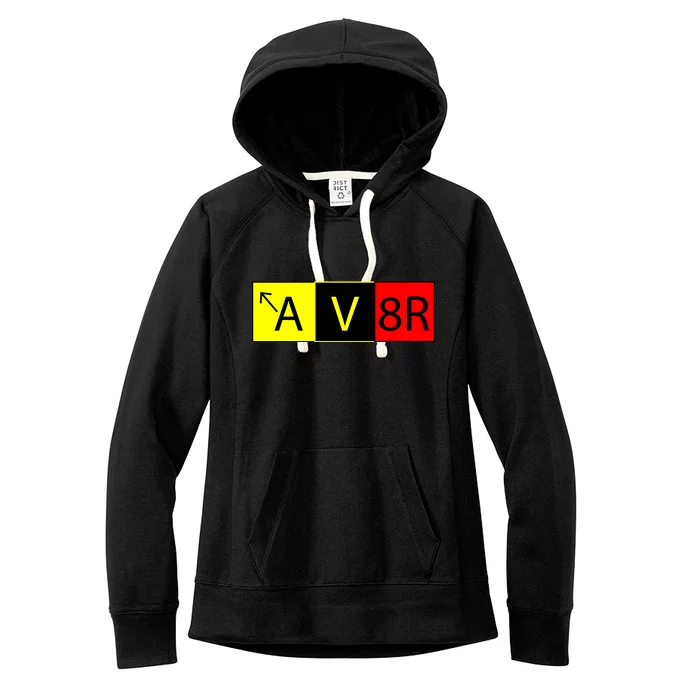 AV8R Pilot Expressions Women's Fleece Hoodie