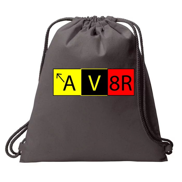 AV8R Pilot Expressions Drawstring Bag