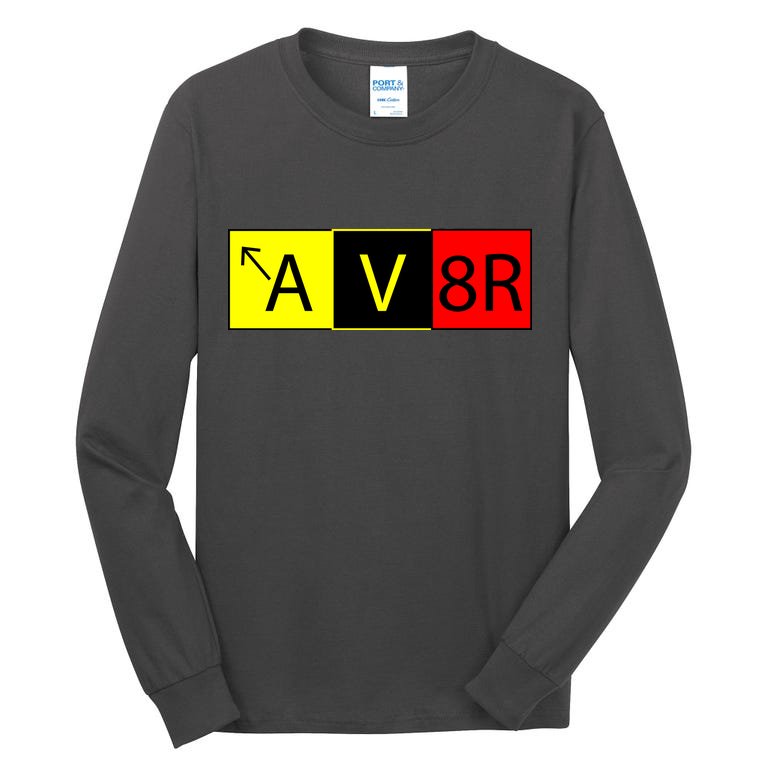 AV8R Pilot Expressions Tall Long Sleeve T-Shirt