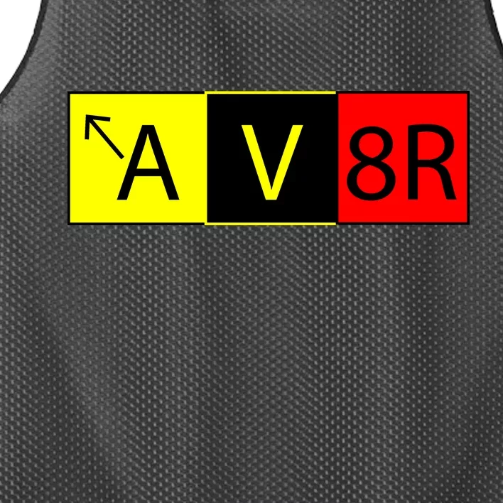 AV8R Pilot Expressions Mesh Reversible Basketball Jersey Tank