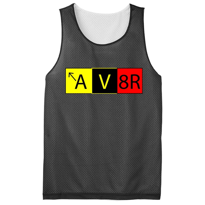 AV8R Pilot Expressions Mesh Reversible Basketball Jersey Tank