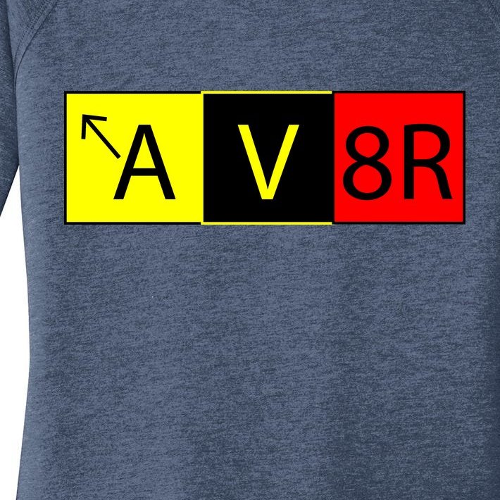 AV8R Pilot Expressions Women’s Perfect Tri Tunic Long Sleeve Shirt