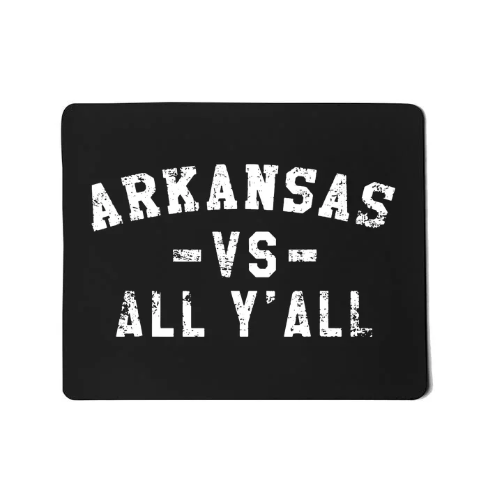 Arkansas Vs All Yall For Yall Vintage Mousepad