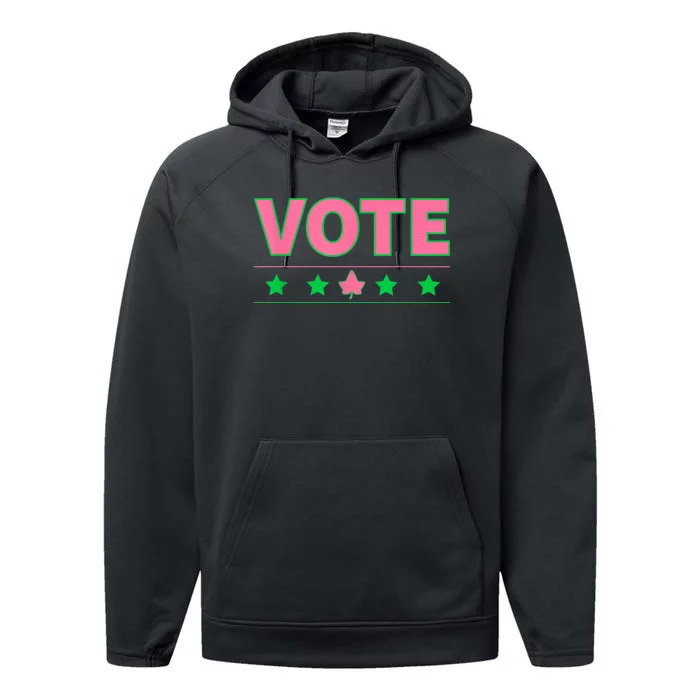 AKA Vote Performance Fleece Hoodie