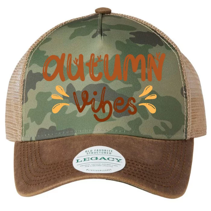 Autumn Vibes Legacy Tie Dye Trucker Hat