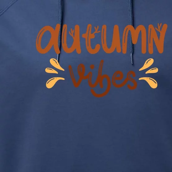 Autumn Vibes Performance Fleece Hoodie