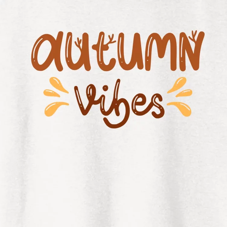 Autumn Vibes Women's Crop Top Tee