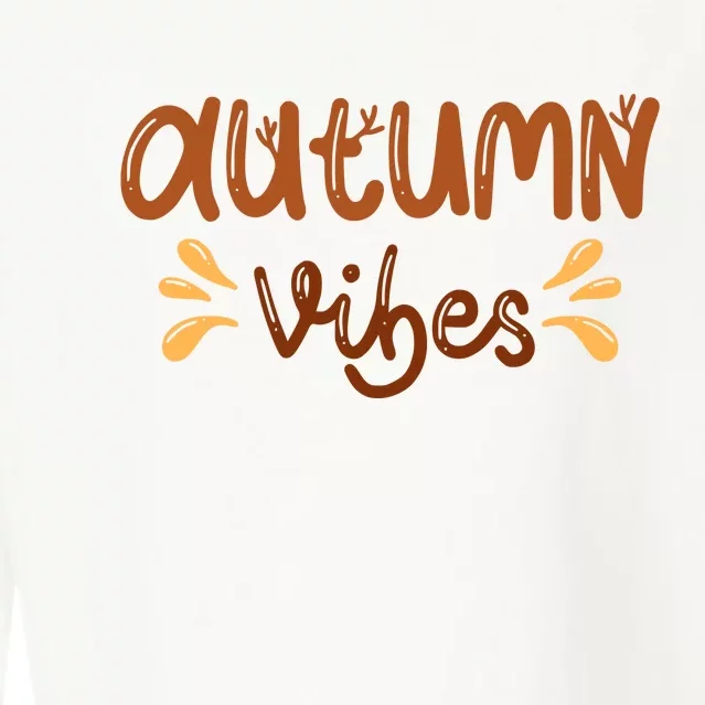 Autumn Vibes Cropped Pullover Crew