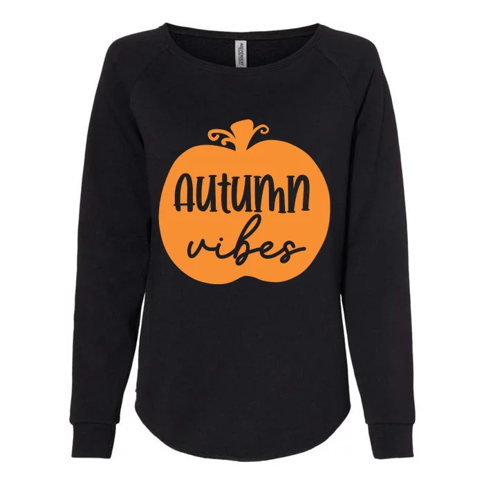 Autumn Vibes Womens California Wash Sweatshirt