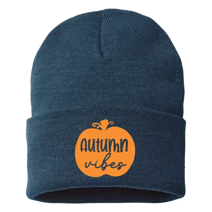 Autumn Vibes Sustainable Knit Beanie