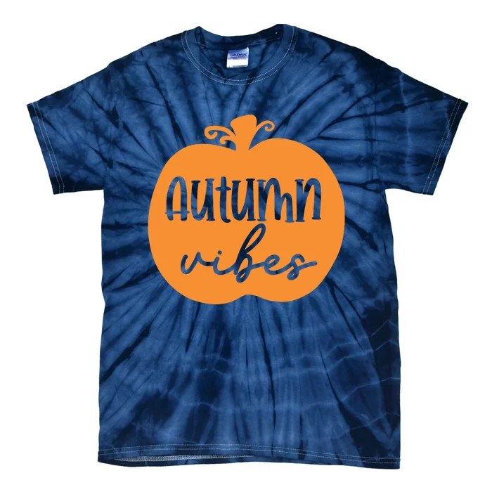 Autumn Vibes Tie-Dye T-Shirt