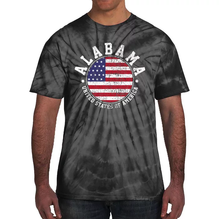 Alabama Vintage Tie-Dye T-Shirt