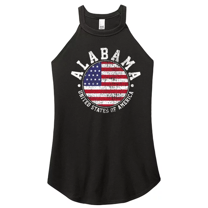 Alabama Vintage Women’s Perfect Tri Rocker Tank