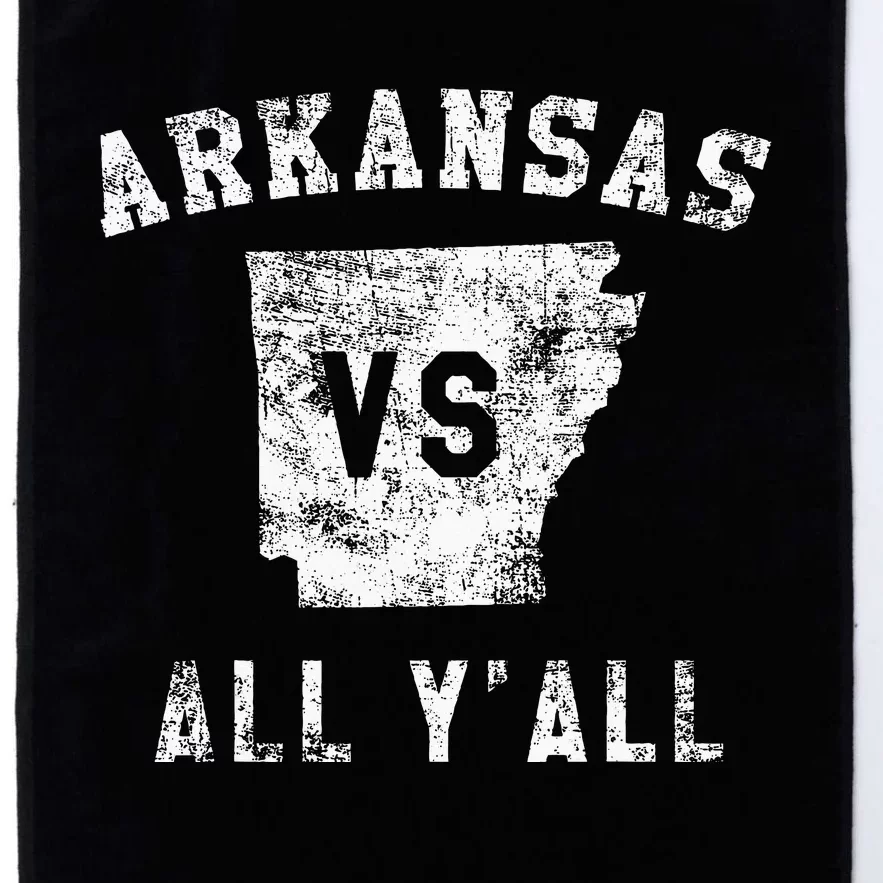 Arkansas Vs All Yall For YAll Platinum Collection Golf Towel