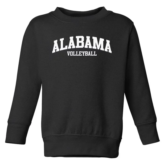 Alabama Volleyball Alabama State Home Toddler Sweatshirt