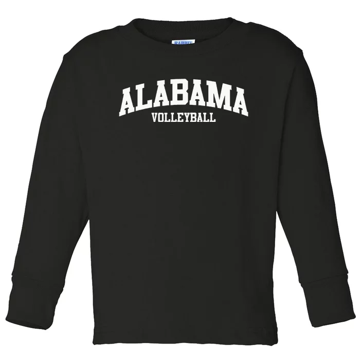 Alabama Volleyball Alabama State Home Toddler Long Sleeve Shirt