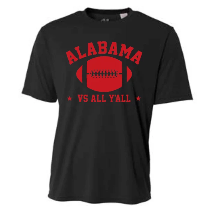 Alabama Vs All YAll Alabama State Cooling Performance Crew T-Shirt