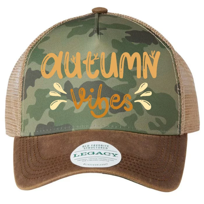 Autumn Vibes Legacy Tie Dye Trucker Hat